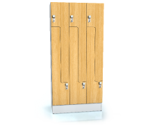 Premium lockers Z-shaped doors ALFORT DD 1920 x 900 x 520